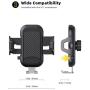 Dashboard Car Phone Mount - Lamicall Dash Mount Cell Phone Holder Stand for Car with Strong Suction Cup, Compatible with iPhone 11 Pro Xs Max XR X 8 7 6 Plus, 4-6.5 Phones