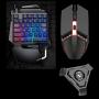 CXD Mobile Gamepad Controller, Gaming Keyboard Mouse Converter Mobile Phone Trigger Buttons Shooter Adapter for Computer Consoles Multifunctional,4