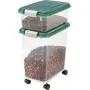 IRIS Airtight Pet Food Storage Container Combo