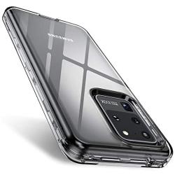FLOVEME Samsung Galaxy S20 Ultra Case Clear 6.9 inch 2020, 3 in 1 Hybrid Duty Shockproof Protection Samsung S20 Ultra Case Armor Tough Basic Phone Case for Samsung S20 Ultra 5G Case Cover Accessories