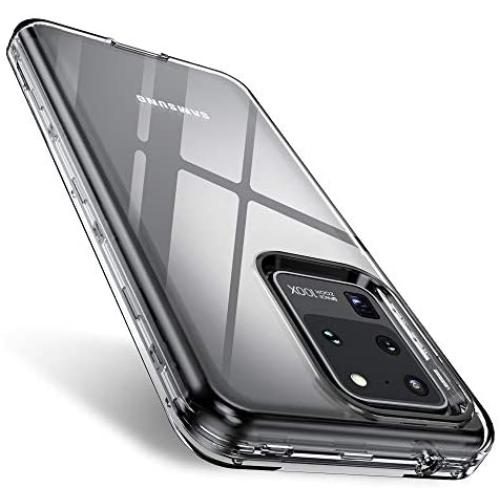FLOVEME Samsung Galaxy S20 Ultra Case Clear 6.9 inch 2020, 3 in 1 Hybrid Duty Shockproof Protection Samsung S20 Ultra Case Armor Tough Basic Phone Case for Samsung S20 Ultra 5G Case Cover Accessories