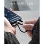 Anker PowerCore III 5000mAh Portable Charger with Built-in USB-C Cable Power Bank for Android Smartphone Samsung Galaxy, Pixel 3/3XL and More