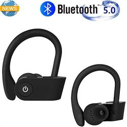 Bluetooth 5.0 Sports HeadphonesIPX7 Waterproof,3D Stereo Headphones in-Ear Ear Buds Built-in Mic,for Earphone Apple Airpods Pro/Android/iPhone/Samsung/Huawei Sport Earbuds