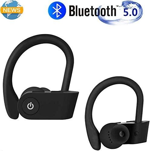 Bluetooth 5.0 Sports HeadphonesIPX7 Waterproof,3D Stereo Headphones in-Ear Ear Buds Built-in Mic,for Earphone Apple Airpods Pro/Android/iPhone/Samsung/Huawei Sport Earbuds