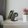 MiromTec Wireless Charger 3in1 Charging Station, Apple Watch Series 5,4,3,2, Airpods pro Fast Qi Wireless Charging Stand, Dock for iPhone, Qi Enabled Phones (with QC 3.0 Adapter)