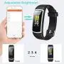 YAMAY Fitness Tracker with Blood Pressure Monitor Heart Rate Monitor,IP68 Waterproof Activity Tracker 14 Mode Smart Watch with Step Counter Sleep Tracker,Fitness Watch for Women Men YAMAY Fitness Tracker with Blood Pressure Monitor Heart Rate Monitor,IP68 Waterproof Activity Tracker 14 Mode Smart Watch with Step Counter Sleep Tracker,Fitness Watch for Women Men