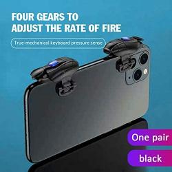 Gamepad Compatible | Phone Gamepad Joystick for Pubg Trigger Fire Button Aim L1 R1 Key L1R1 Shooter Controller for Pubg Mobile Phone Game Pad