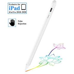 Stylus Pen for Apple iPad Pencil: Touch Pencil with Palm Rejection for Precise Writing & Drawing - Compatible with Apple iPad Pro 11/12.9 Inch iPad 6th/7th | iPad Mini 5th | iPad Air 3rd Gen