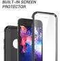 YOUMAKER Case for iPhone 8 & iPhone 7, Full Body Rugged with Built-in Screen Protector Heavy Duty Protection Slim Fit Shockproof Cover for Apple iPhone 8 (2017) 4.7 Inch