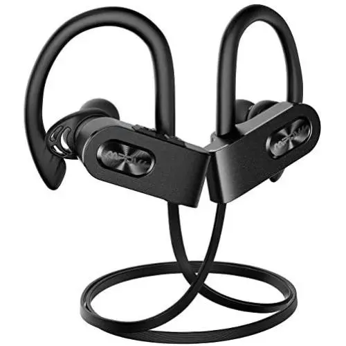 Mpow FLAME2 Bluetooth Headphones Sport, 12Hrs & Bluetooth 5.0 Wireless Sport Earphones, IPX7 Waterproof Bluetooth Headset W/CVC 6.0 Noise Cancelling Mic, Bluetooth Earphones w/Comfort-Slanting, Black Mpow FLAME2 Bluetooth Headphones Sport, 12Hrs & Bluetooth 5.0 Wireless Sport Earphones, IPX7 Waterproof Bluetooth Headset W/CVC 6.0 Noise Cancelling Mic, Bluetooth Earphones w/Comfort-Slanting, Black