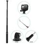 INSOMOV Aluminum Monopod Extension Rod Stick for Action Camera Gimbal and Smartphone Gimbal Stabilizer with Action Camera Adapter