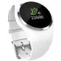 ZEERKEER Fitness Tracker Wristband, Activity Tracker with Heart Rate/Blood Pressure/Blood Oxygen Monitoring, Color Screen Display Waterproof IP67 Smart Watch(White)