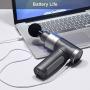 Muscle Massage Gun Handheld Percussion Massagers Back Leg Body Massage Deep Tissue Massager Gray