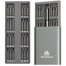 WIREHARD 49 in 1 Mini Precision Repair Tool Kit - Extra Magnetic s2 Steel Specialty FOR iPhone 11, X, 8 & below - Smart Phone - MacBook - Computer - Tablet - Xbox - PlayStation - Drone - Toys, etc