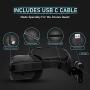 DeadEyeVR Universal Battery Kit - Battery Holder Clips That Fit Any USB Power Pack Bank Accessory for The Oculus Quest