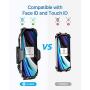 andobil Bike & Motorcycle Phone Mount Ultimate Universal ATV Mountain & Road Bicycle Handlebar Easy Clamp Cellphone Holder Compatible with iPhone SE 11 Pro Xr Xs Max X 8 Plus, Galaxy S20 Note10