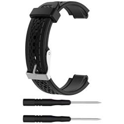 Replacement Band Compatible with Garmin Forerunner 25 GPS Running Watch Wristband Fitness Tracker for Smartphone(Female Strap) with Adapter Tools