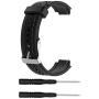 Replacement Band Compatible with Garmin Forerunner 25 GPS Running Watch Wristband Fitness Tracker for Smartphone(Female Strap) with Adapter Tools