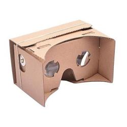 Ramjisingh DIY Google Cardboard Virtual Reality 3D Glasses for iPhone 6 and Google Nexus 6 Samsung Mobile Phones