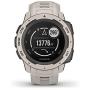 Garmin 010-02064-01 Instinct, Rugged Outdoor Watch with GPS, Features GLONASS and Galileo, Heart Rate Monitoring and 3-axis Compass, Tundra, 1.27 inches (Renewed)