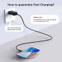 LETSCOM Ultra Slim Wireless Charger,Qi-Certified 15W Max Fast Wireless Charging Pad,Compatible with iPhone 11/11 Pro Max/XS Max/XR/XS/X/8/8+,Galaxy Note 10/Note 10+/S10/S10+/S10E (No AC Adapter)