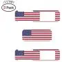 Webcam Cover 0.032in Thin - Web Camera Cover fits Laptop, Desktop, PC, Macboook Pro, iMac, Mac Mini, Computer, Smartphone,Protect Your Privacy and Security,Strong Adhensive(National Flag)