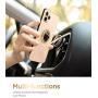 GVIEWIN Marble Cell Phone Ring Holder Finger Ring Stand, Kickstand Metal Grip Holder for Magnetic Car Mount Compatible with iPhone 11 Pro Max/X/XR/SE 2020 and Other Smartphones (Black/Gold)