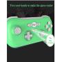 ipega-PG-SW021 Mini Wireless Gamepad Controller for N-Switch /PS3 Galaxy S10/S10+ Galaxy S20 LG Oppo VIVO MI Android Smartphone Tablet with Vibrating six-axis Function (Win 7 and Above) (Green)