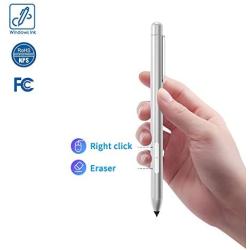 Pen for Surface, Kimwood Stylus Pen for Surface with 1024 Levels Pressure for Surface Pro 7/6/5/4/3, Surface Laptop 3/2/1, Surface Book 2/1, Surface Go Including AAAA Battery & Spare Tip