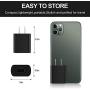 USB Plug Wall Charger, Yuxh Chargers Blocks 5V Fast Charging Block 1.5A Cell Phone Chargers for iPhone iPad Samsung Galaxy LG Motorola