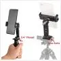Metal Phone Tripod Mount with Cold Shoe,Woohoto 360 Rotation Phone Tripod Holder Adapter,Desktop Cell Phone Stand, Compatible with iPhone Sumsung Smartphone,Cell Phone Clamp,Video Rig Mount Metal Phone Tripod Mount with Cold Shoe,Woohoto 360 Rotation Phone Tripod Holder Adapter,Desktop Cell Phone Stand, Compatible with iPhone Sumsung Smartphone,Cell Phone Clamp,Video Rig Mount