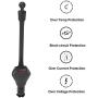 Cigarette Lighter Phone Mount, Dual USB PD QC 3.0 Quick Charge, Fast Car Charger Cell Phone Holder Cradle Compatible with iPhone 11 Pro XS MAX X XR 8 7 Plus Samsung Galaxy S10 S9 S8 Plus Note 10 9 8