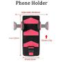 Snaka Bicycle Front and Back Headlight, Rechargeable Bike Front Light 400 Lumen 3 Modes LED Headlight 4 in 1 with Horn Phone Holder 4000mAh Recharger Power Bank Bicycle Set for 4.0 to 6.3 inches