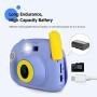 Kids Camera, Digital Camera for Kids 1080P HD Shockproof Camera 2.0 Inch Camera Gifts for Kids, Kids Video Camera with 32 GB Memory Card, Mini Kids Camera Rechargeable Kids Camera for Outdoorplay