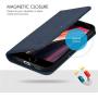 SHIELDON iPhone SE 2020 Case, iPhone 8 Wallet Case, Genuine Leather iPhone 7 Flip Case Credit Card Slots Magnetic Cover Kickstand TPU Holder Case Compatible with iPhone SE2/8/7 (4.7 Inch) - Dark Blue