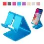 Rumfo Cell Phone Stand, Universal Portable Aluminum Desktop Charger Mount Holder Metal Charging Dock Cradle for Nintendo Switch iPhone Samsung Android Smartphones and Tablets (Blue) Rumfo Cell Phone Stand, Universal Portable Aluminum Desktop Charger Mount Holder Metal Charging Dock Cradle for Nintendo Switch iPhone Samsung Android Smartphones and Tablets (Blue)