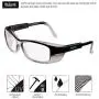 Mysandy Safety Glasses for Work Reduce Eye Strain,Anti-Fog Safety Goggles with Adjustable Arms&Lanyard/Eye Protection Indoor& Outdoor Anti Scratch Lens/ANSI Z87.1 Small Size (Grey) Mysandy Safety Glasses for Work Reduce Eye Strain,Anti-Fog Safety Goggles with Adjustable Arms&Lanyard/Eye Protection Indoor& Outdoor Anti Scratch Lens/ANSI Z87.1 Small Size (Grey)