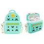 MOLOVA Case for Airpods 1&2 Case,Silicone 3D Cute Funny Cartoon Character Kawaii Bag Airpods Cover Shock Proof Compatiable with Wireless Charging Case for Kids Girls Teens Women Boys (Mint Green)