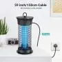 Sahara Sailor Bug Zapper, Full Metal Housing Mosquito Zapper Killer for Outdoor Indoor, Rainproof Mosquito Killer for Kitchen, Bedroom, Backyard Sahara Sailor Bug Zapper, Full Metal Housing Mosquito Zapper Killer for Outdoor Indoor, Rainproof Mosquito Killer for Kitchen, Bedroom, Backyard
