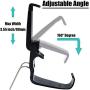 Foldable Mobile Phone Holder Clip for Xbox One Controller, Cellphone Clamp Mount Compatible with Xbox One S, Xbox One X, Steelseries Nimbus, iPhone/Samsung/Sony/LG/Huawei (Black 2-Pack)