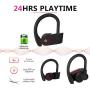 Bluetooth 5.0 Sports HeadphonesIPX7 Waterproof,3D Stereo Headphones in-Ear Ear Buds Built-in Mic,for Earphone Apple Airpods Pro/Android/iPhone/Samsung/Huawei Sport Earbuds