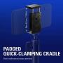 Elgato Smartphone Holder, Padded and Expandable up to 8.5 cm / 3.35 in, Compatible with All Elgato Multi Mount Accessories (10AAE9901)