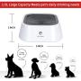 DOYOO Dog Water Bowl, Dripless and Anti-Splash Pet Bowls, Slopper Stopper, No Drip Bowl,Food Grade & BPA Free Material, in Vehicle Water Bowl for Dogs/Cats/Pets