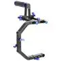 Morros DSLR Rig Movie Kit Shoulder Mount Rig + Follow Focus + Matte Box + Adjust Platform+ C Shape Support Cage +Top Handle for All DSLR Cameras and Video Camcorders Morros DSLR Rig Movie Kit Shoulder Mount Rig + Follow Focus + Matte Box + Adjust Platform+ C Shape Support Cage +Top Handle for All DSLR Cameras and Video Camcorders