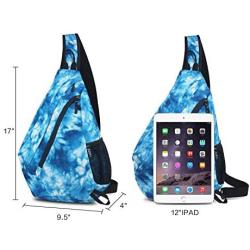 ZZSY Sling Bag, Shoulder Chest Crossbody Backpack Travel Casual Daypack