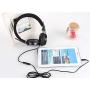 CICIN Wired Stereo Bass Headset Gaming Headphones, Earmuffs Headset Gaming Headset with Mic for Mobile Phones PC,C