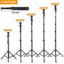 60-inch Selfie Stick Tripod, UBeeszie Extendable Cell Phone Tripod Stand with Wireless Remote Shutter, Compatible with iPhone, Android, DSLR, Action Camera.