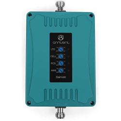 ANNTLENT Multiple Band Cell Phone Signal Booster Repeater Amplifier for ALL Carriers Boost Cellular Voice and Data for Home and Office 