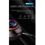 GT Power Gaming Headphones Wireless On Ear Bluetooth Headsets with Microphone Deep Bass Wireless Headphones Over Ear, Cool LED Lights, 10H Playtime for PC IPad Phone Mac Gaming (Black)