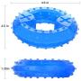NWK Freezable Pet Teether Cooling Chew Toy for Dogs Teething Toy for Puppies, Fit with Treats